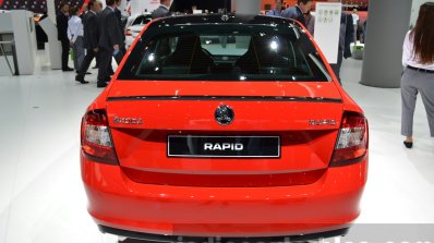 Skoda Rapid Monte Carlo rear at IAA 2015