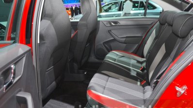 Skoda Rapid Monte Carlo rear seats at IAA 2015