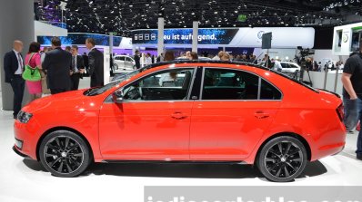 Skoda Rapid Monte Carlo side at IAA 2015