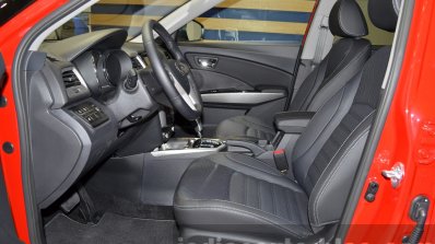 Ssangyong Tivoli Diesel front cabin at the 2015 IAA