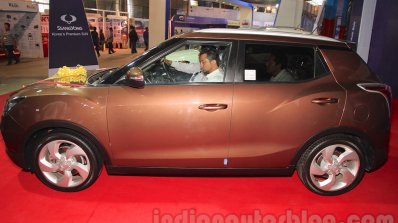Ssangyong Tivoli side at the 2015 Nepal Auto Show