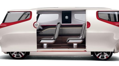 Suzuki Air Triser compact minivan concept doors open unveiled