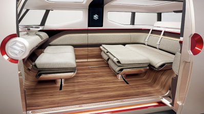 Suzuki Air Triser compact minivan concept seats folded unveiled