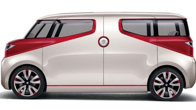Suzuki Air Triser compact minivan concept side unveiled