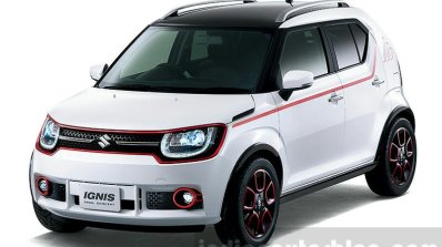 Suzuki Ignis Trail concept front quarter press shots