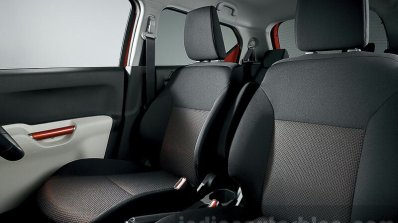 Suzuki Ignis seats press images