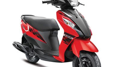 Suzuki Let's Pearl Mira Red official