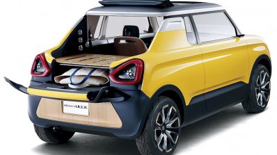Suzuki Mighty Deck Concept tailgate open unveiled