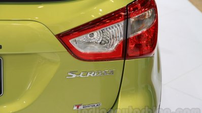 Suzuki SX4 S-Cross 1.4 T (Boosterjet) badge at the 2015 Chengdu Motor Show