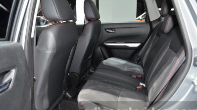 Suzuki Vitara S Grade rear seats legroom at IAA 2015