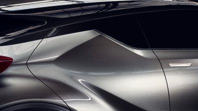 Toyota C-HR Concept (second version) rear door unveiled