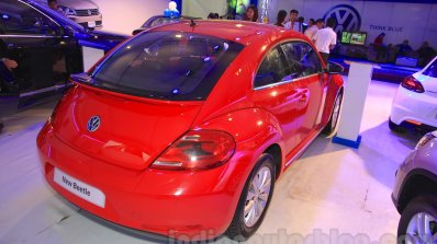 VW Beetle rear quarter at the 2015 NADA Auto Show - Image Gallery