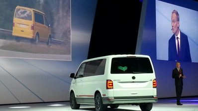 VW Multivan Panamericana rear at the VW Group Night