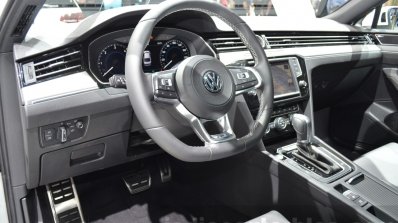 VW Passat interior at the 2016 Geneva Motor Show