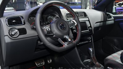 Volkswagen Polo GTI dashboard at IAA 2015