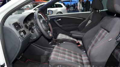 Volkswagen Polo GTI interior at IAA 2015