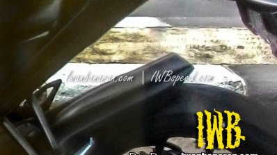 Yamaha MT-15 spied Indonesia rear seat