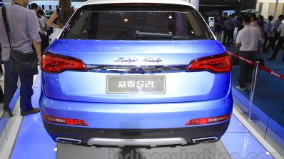 Zotye S21 rear at the 2014 Chengdu Motor Show