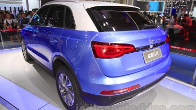 Zotye S21 rear quarter at the 2014 Chengdu Motor Show