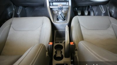 2015 Ford Figo floor console first drive review