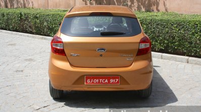 2015 Ford Figo rear first drive review