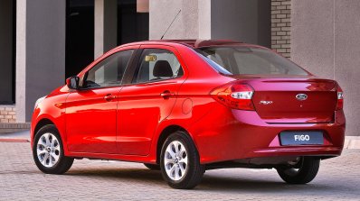 2015 Ford Figo sedan rear launched in South Africa