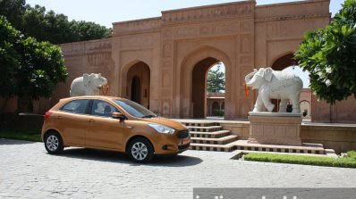 2015 Ford Figo side quarter first drive review