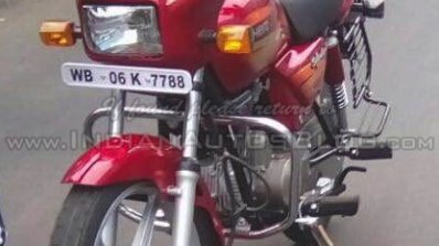 2015 Hero Splendor+ front spied