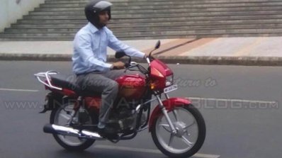 2015 Hero Splendor+ spied spied