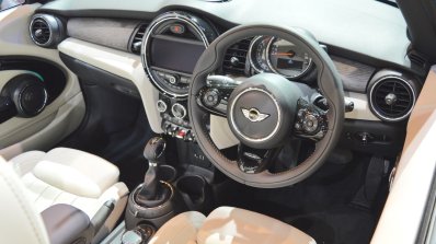 2015 Mini Convertible dashboard at the Tokyo Motor Show 2015