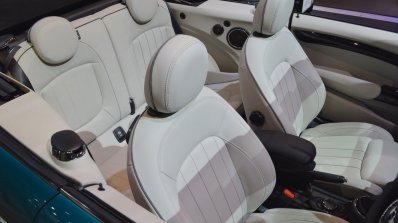 2015 Mini Convertible seats at the Tokyo Motor Show 2015