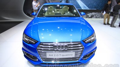 2016 Audi A4 front at the 2015 Tokyo Motor Show