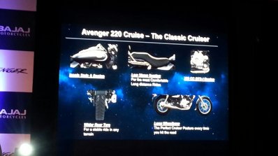 2016 Bajaj Avenger 220 Cruise launched features presentation