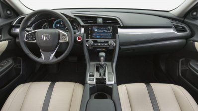 2016 Honda CIvic dashboard