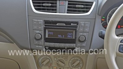 2016 Maruti Ertiga (facelift) centre console revealed