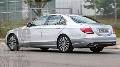 2017 Mercedes rear E Class will offer mild-hybrid tech