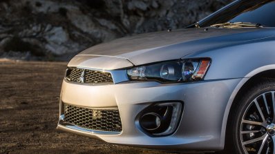 2016 Mitsubishi Lancer facelift front fascia press shots