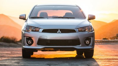 2016 Mitsubishi Lancer facelift front press shots