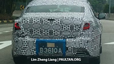 2016 Proton Perdana boot spied