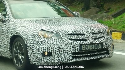2016 Proton Perdana front fascia spied
