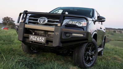 2016 Toyota Fortuner black bull bar launched in Australia