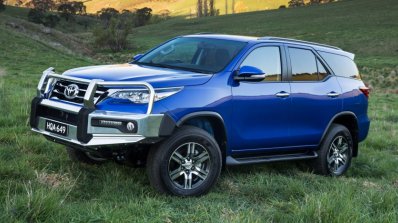 2016 Toyota Fortuner chrome bull bar launched in Australia