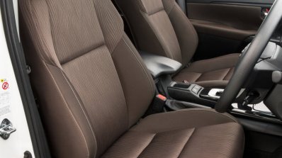 2016 Toyota Fortuner fabric seats launched in Australia