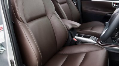 2016 Toyota Fortuner front seats launched in Australia