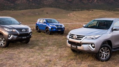 2016 Toyota Fortuner variants launched in Australia