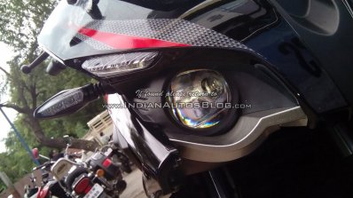 Bajaj Pulsar RS200 Demon Black headlight (Fear the Black)