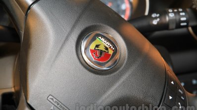 Fiat Abarth Punto steering logo