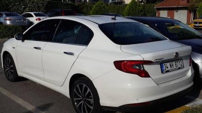 Fiat Egea front three quarter spotted in the wild without disguise