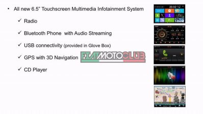 Fiat Punto Evo Sportivo multimedia infotainment system features leaked
