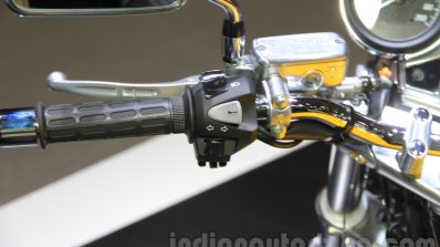 Honda Concept CB switchgear at the 2015 Tokyo Motor Show